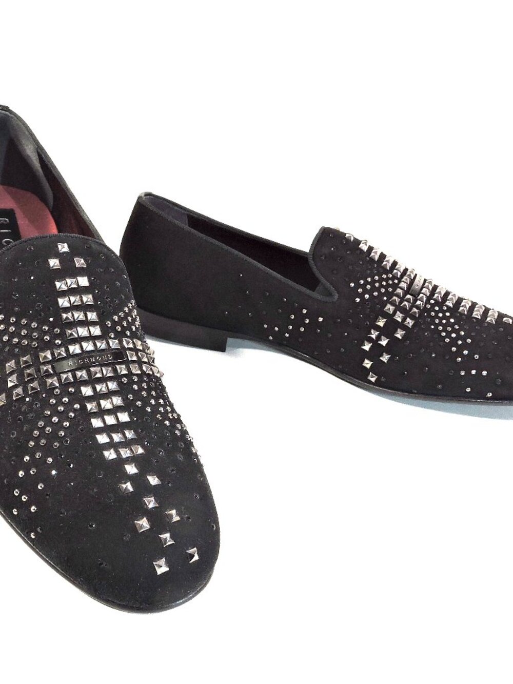 RICHMOND 🇮🇹 MEN'S BLACK SOFT SUEDE FASHION LOAFERS